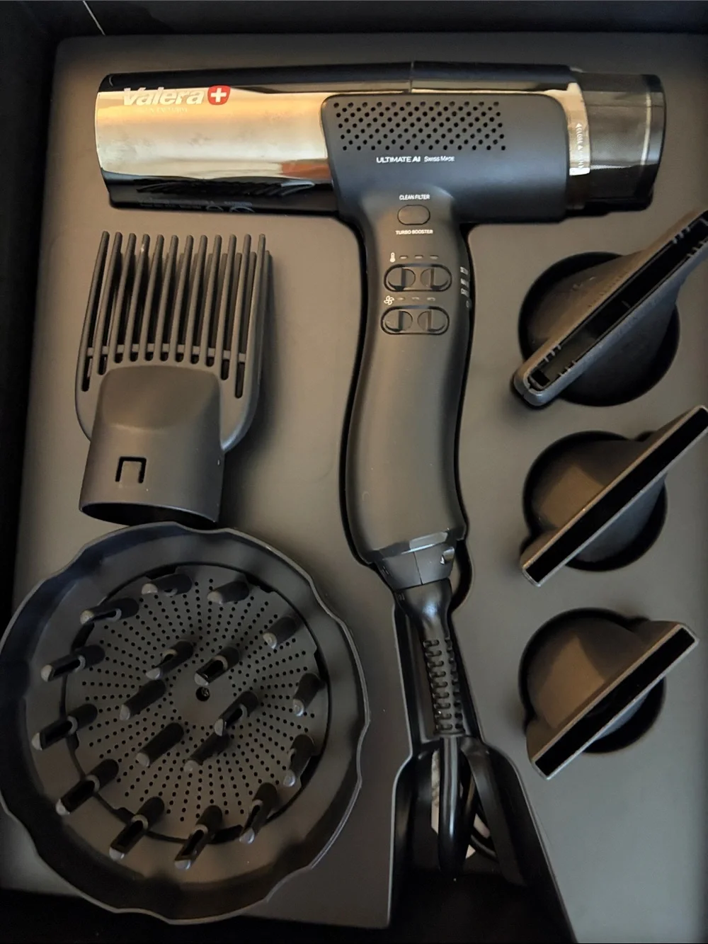 VALERA Ultimate AI Professional Hairdryer - Black